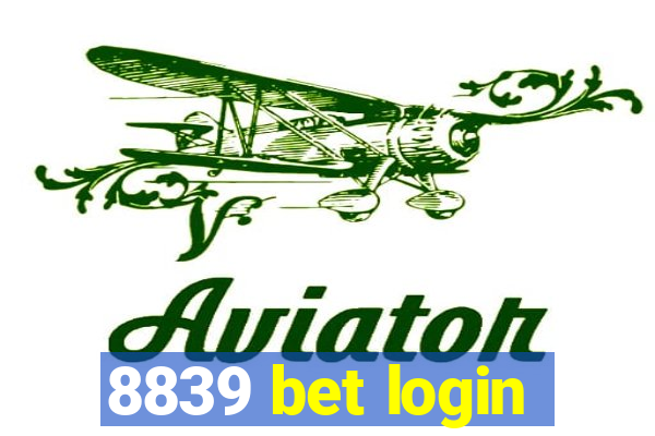 8839 bet login